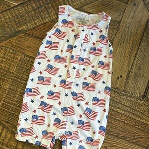 Caden Lane American sleeveless romper 🇺🇸